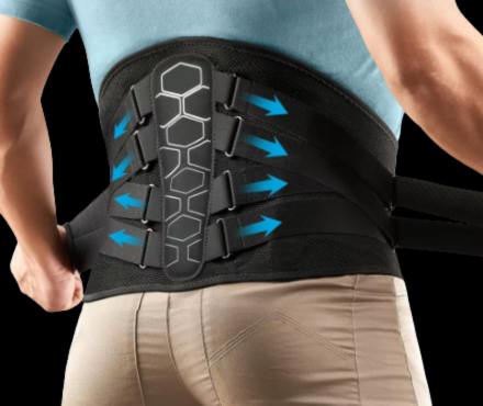 HAULFRAME belt worn — support zones